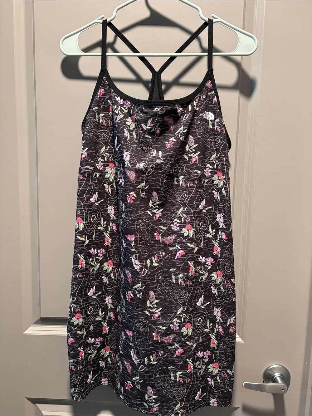 The North Face Arque Hike Dress IWD Print Athletic Dress Large Granola Girl